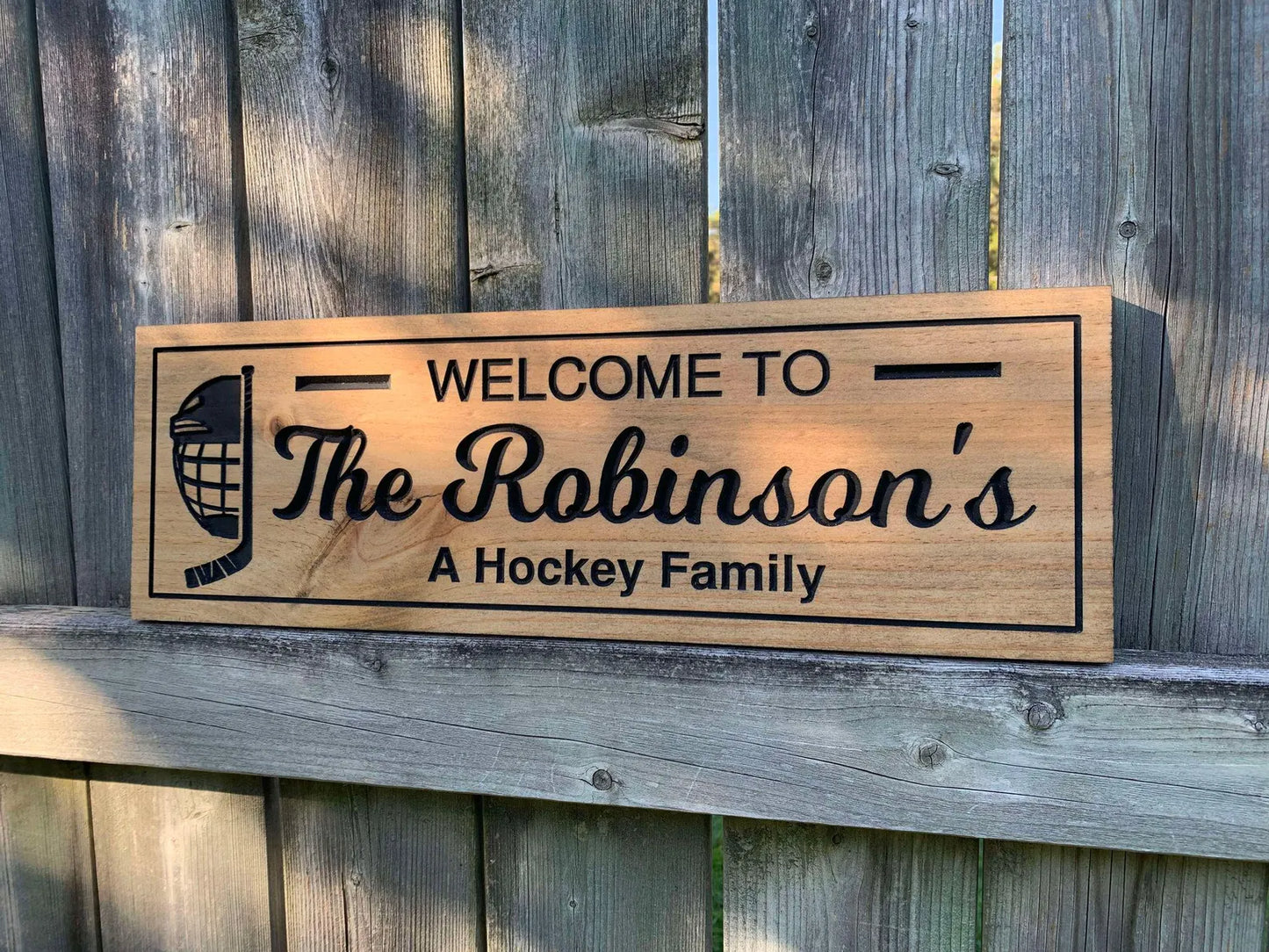 Hockey Family Sign