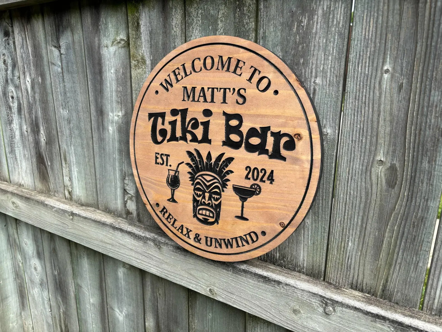 Tiki Bar Sign