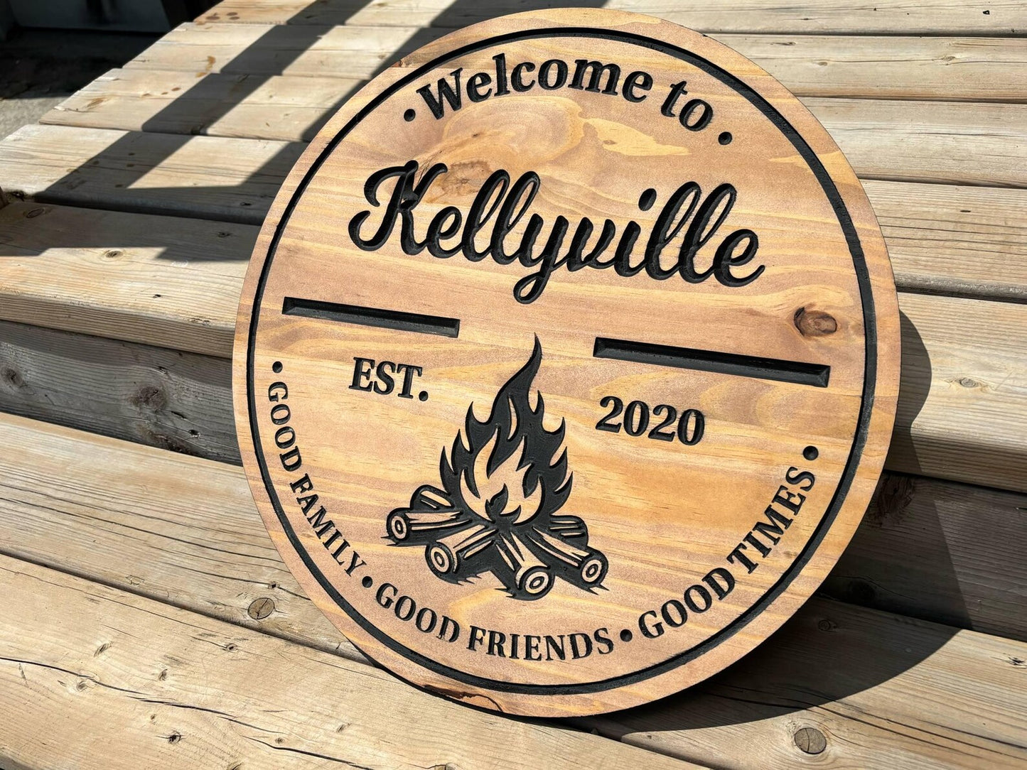 Campfire Sign