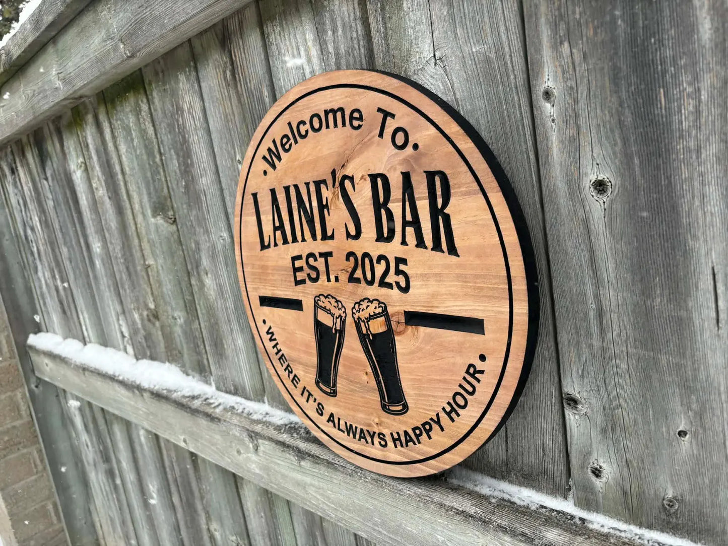 Personalized Bar Gift