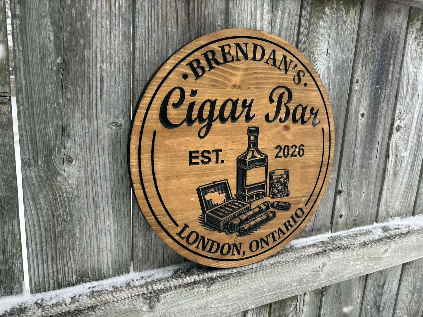 Cigar Bar Sign
