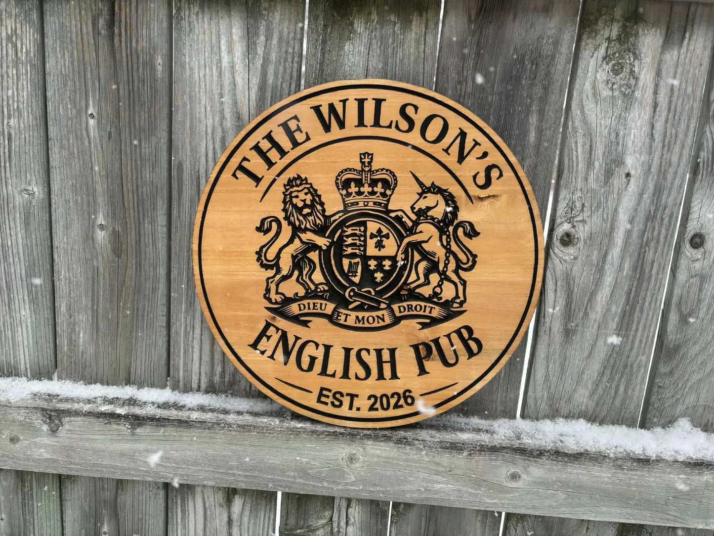 English Pub Sign