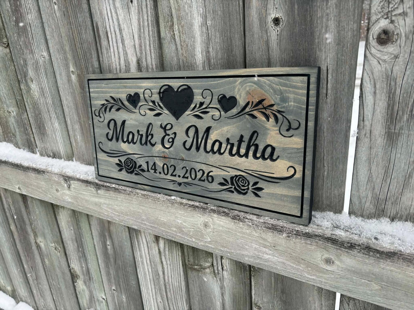 Couples Wedding Sign
