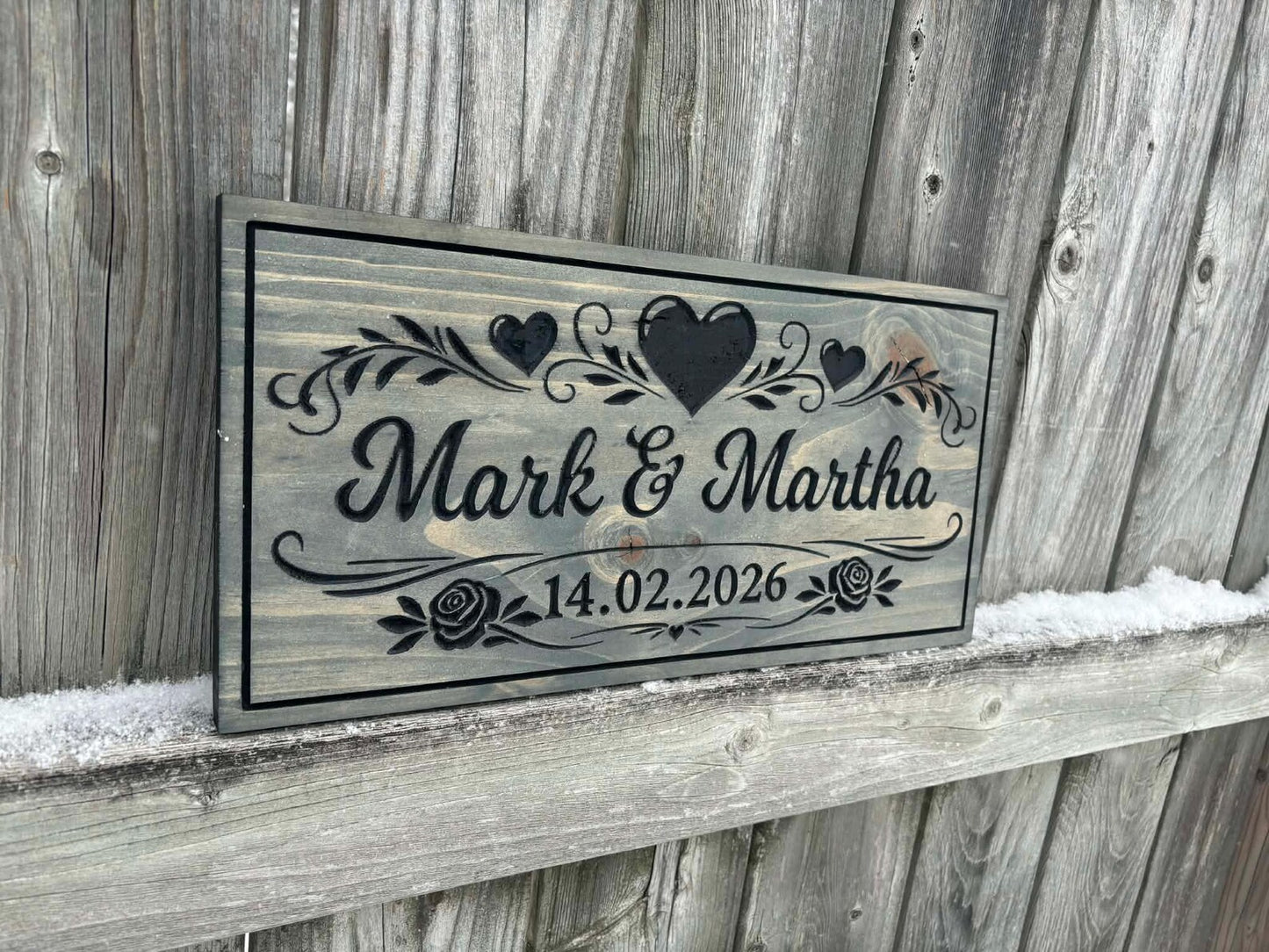 Couples Wedding Sign