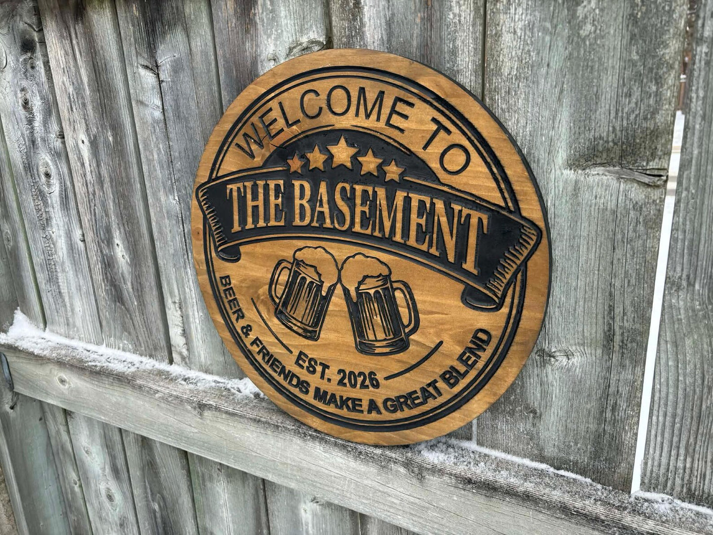 Basement Bar Sign