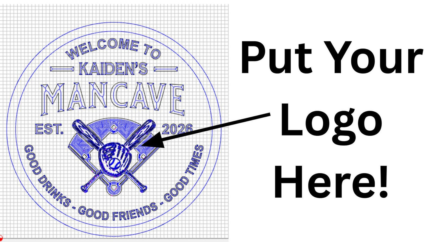 Hockey Mancave Sign