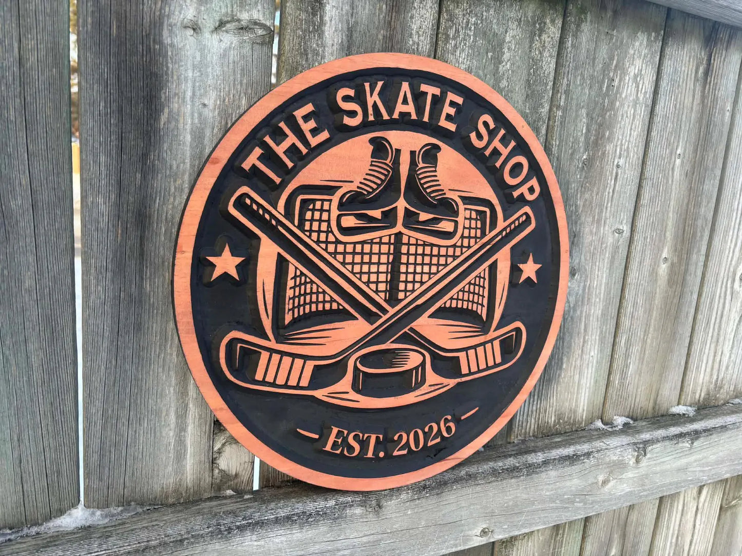 Skate Sharpener Sign