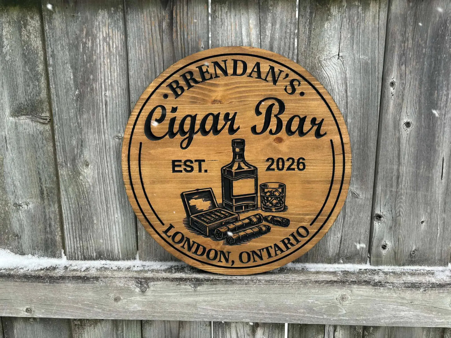 Cigar Bar Sign