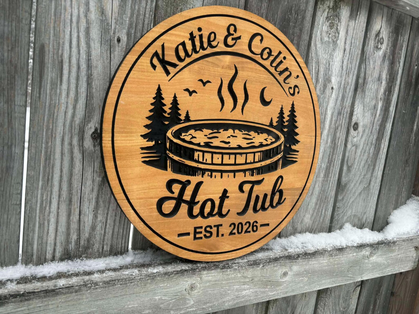 Hot Tub Sign