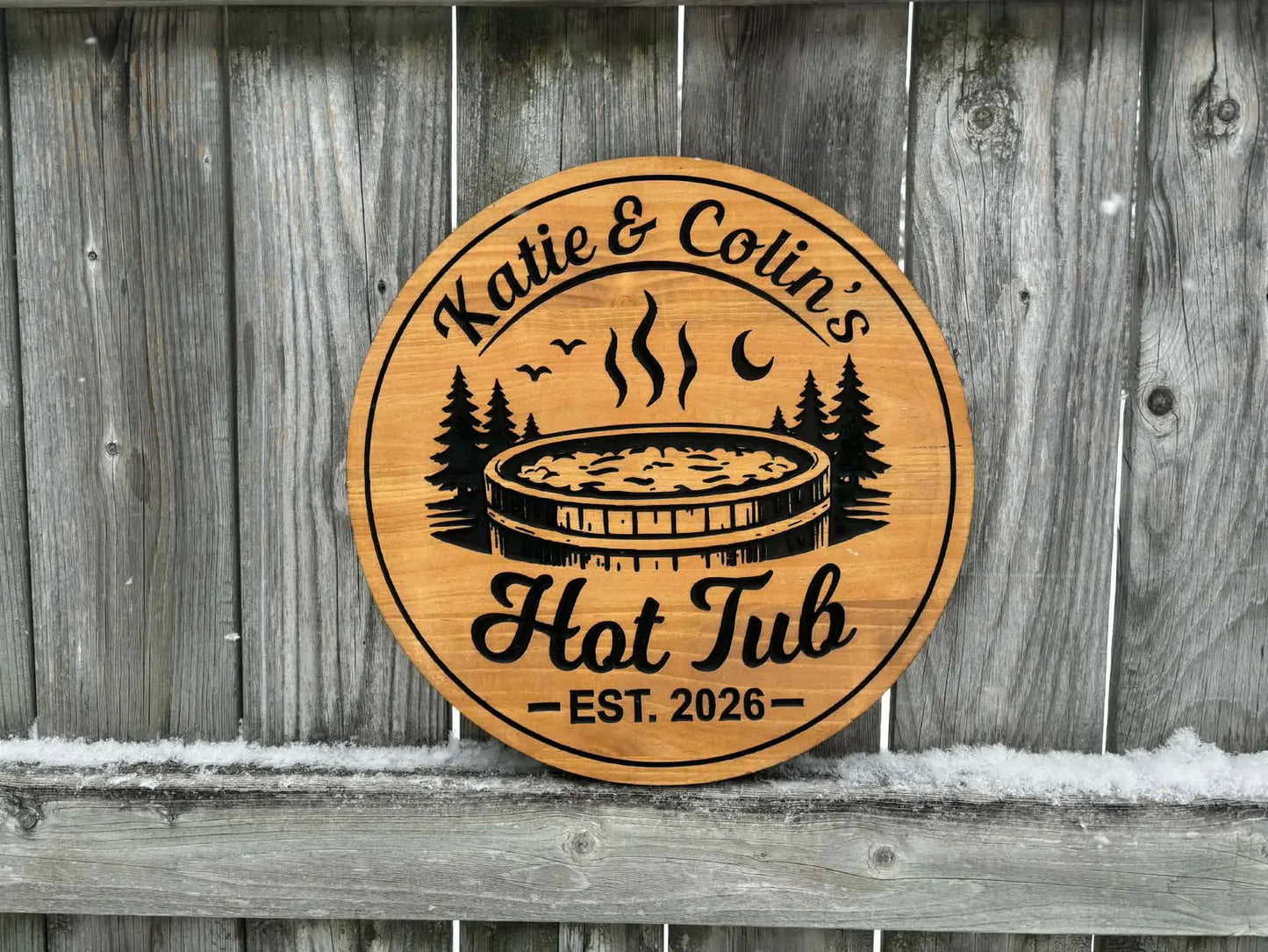 Hot Tub Sign