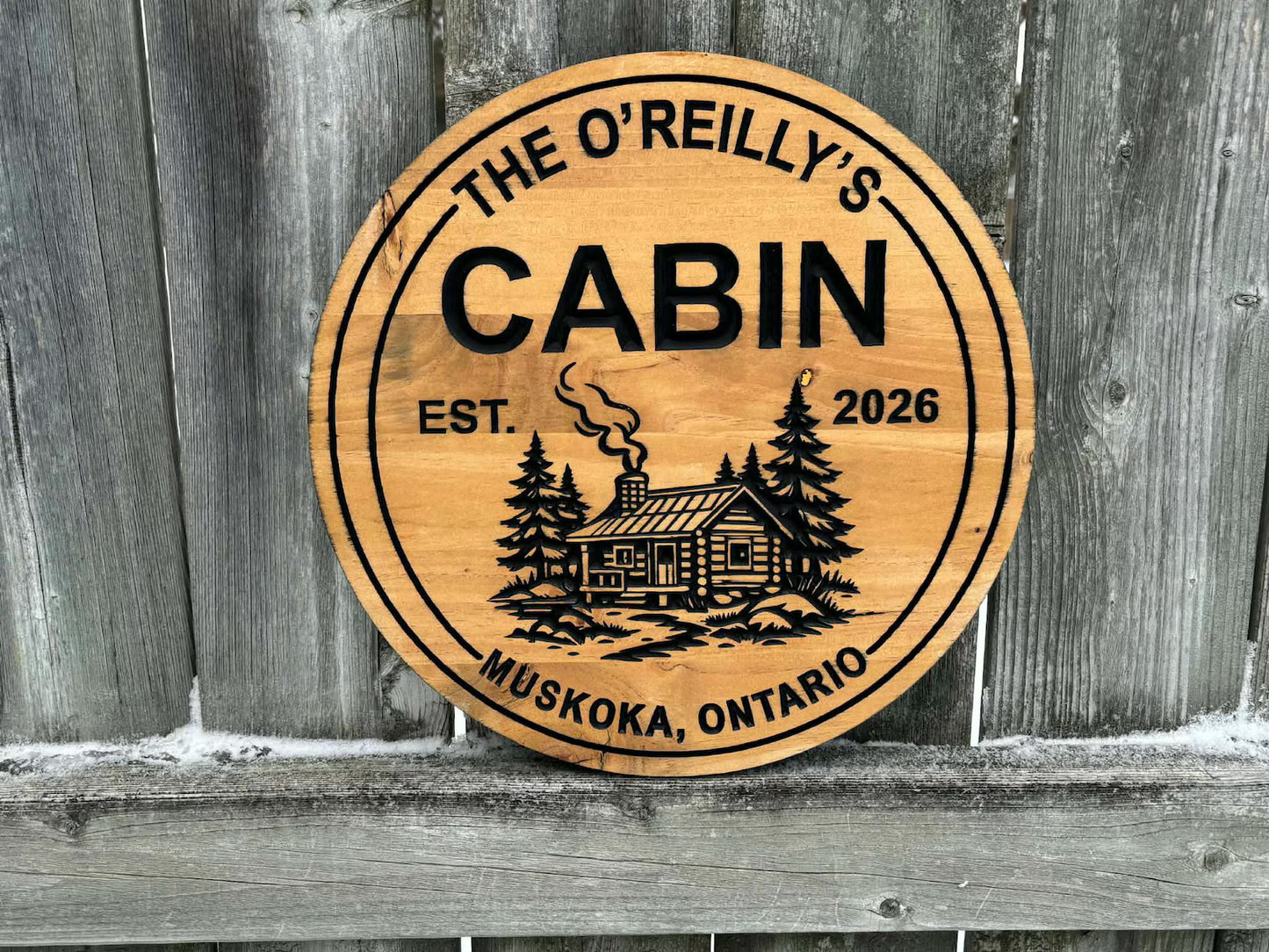 Cabin Sign