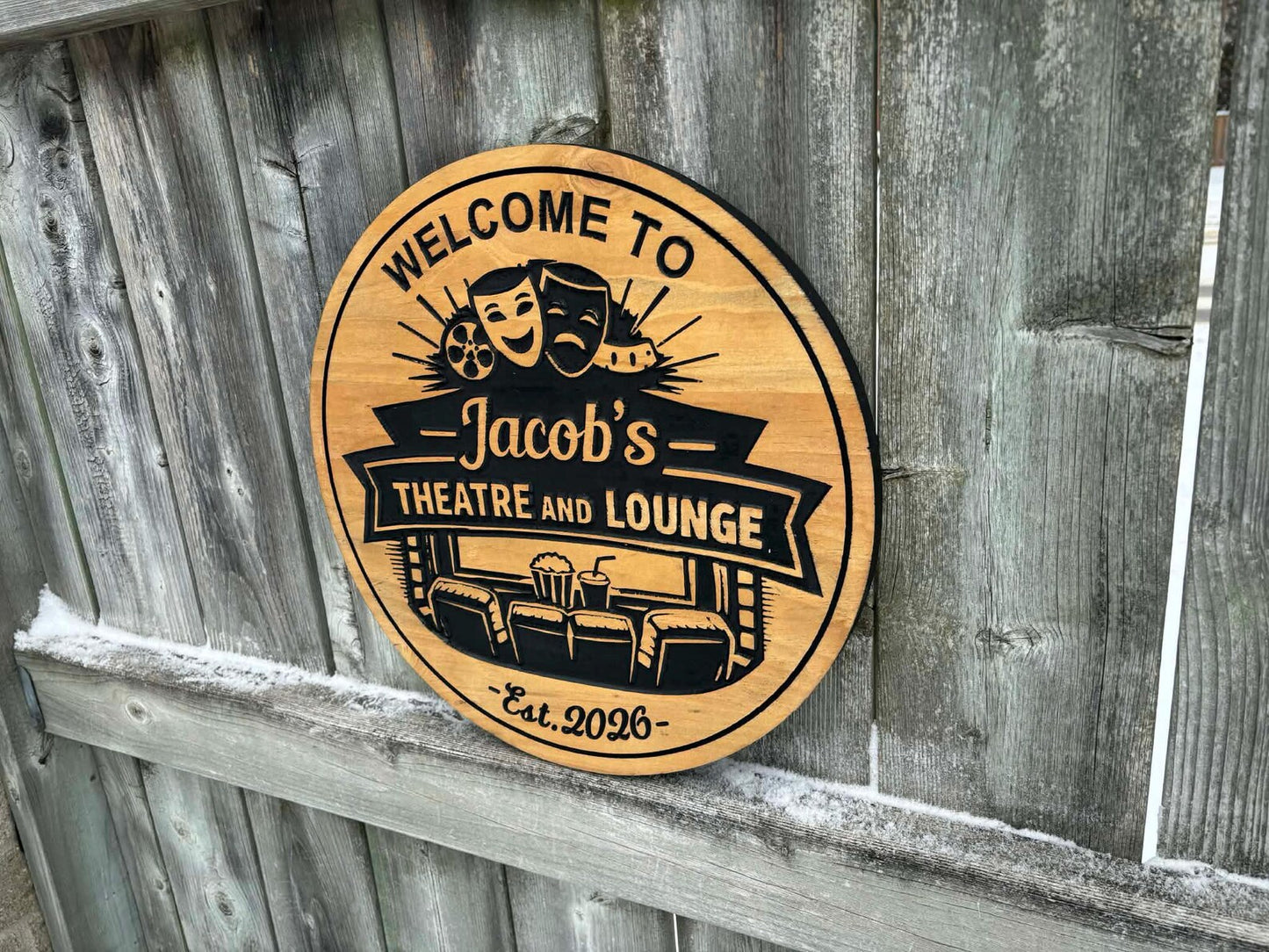 Theatre & Lounge Sign