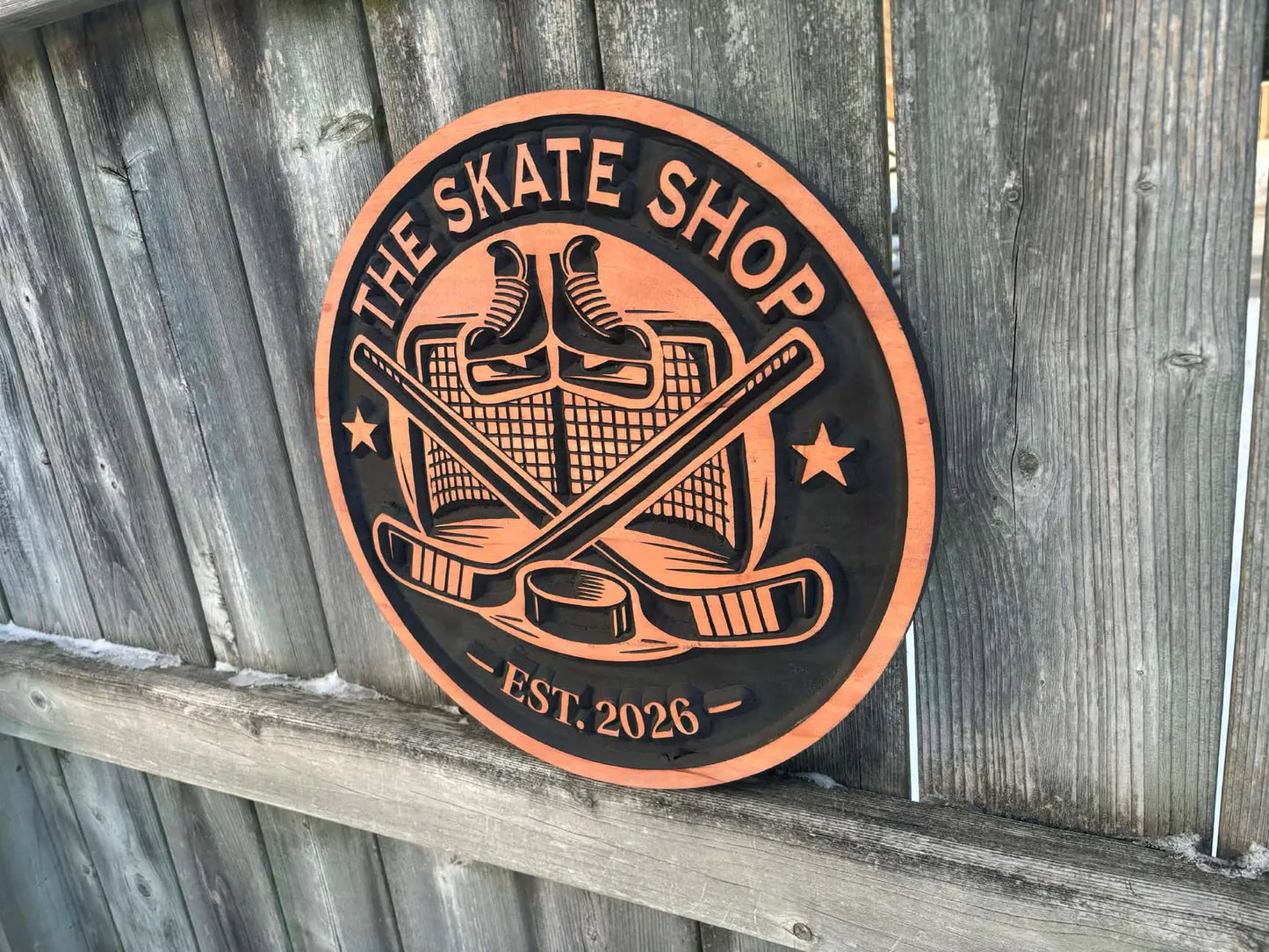 Skate Sharpener Sign