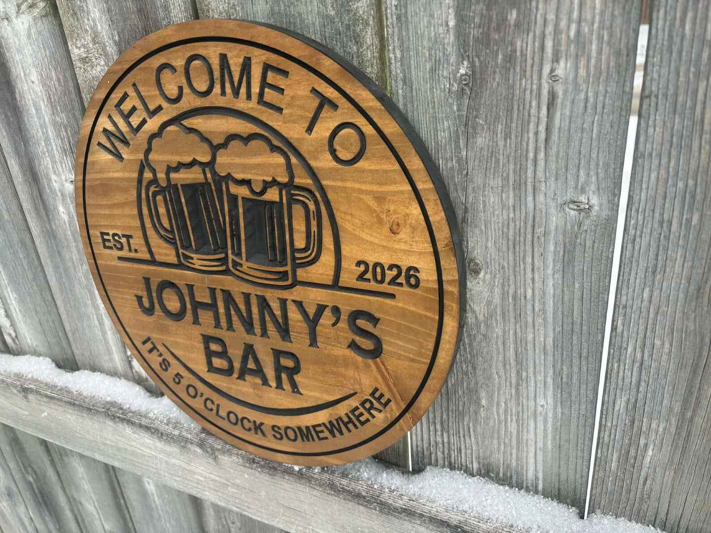 Custom Bar Sign