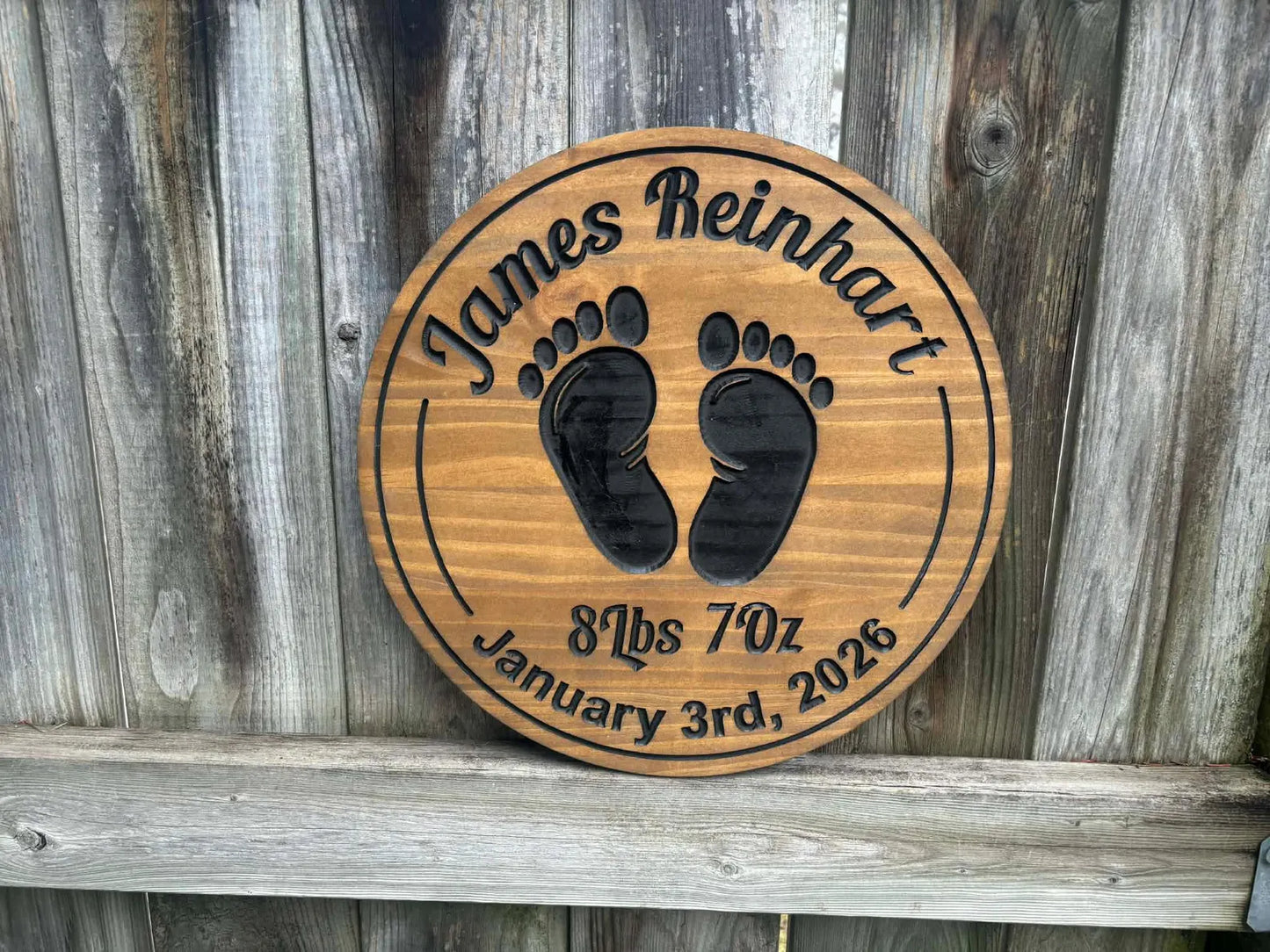 Newborn Sign (Baby Shower Gift)
