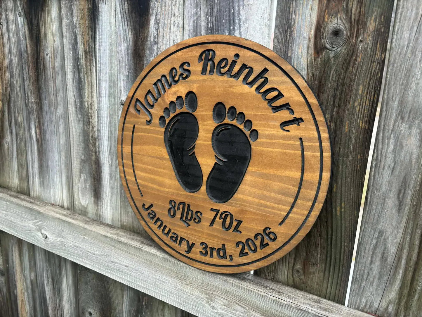 Newborn Sign (Baby Shower Gift)