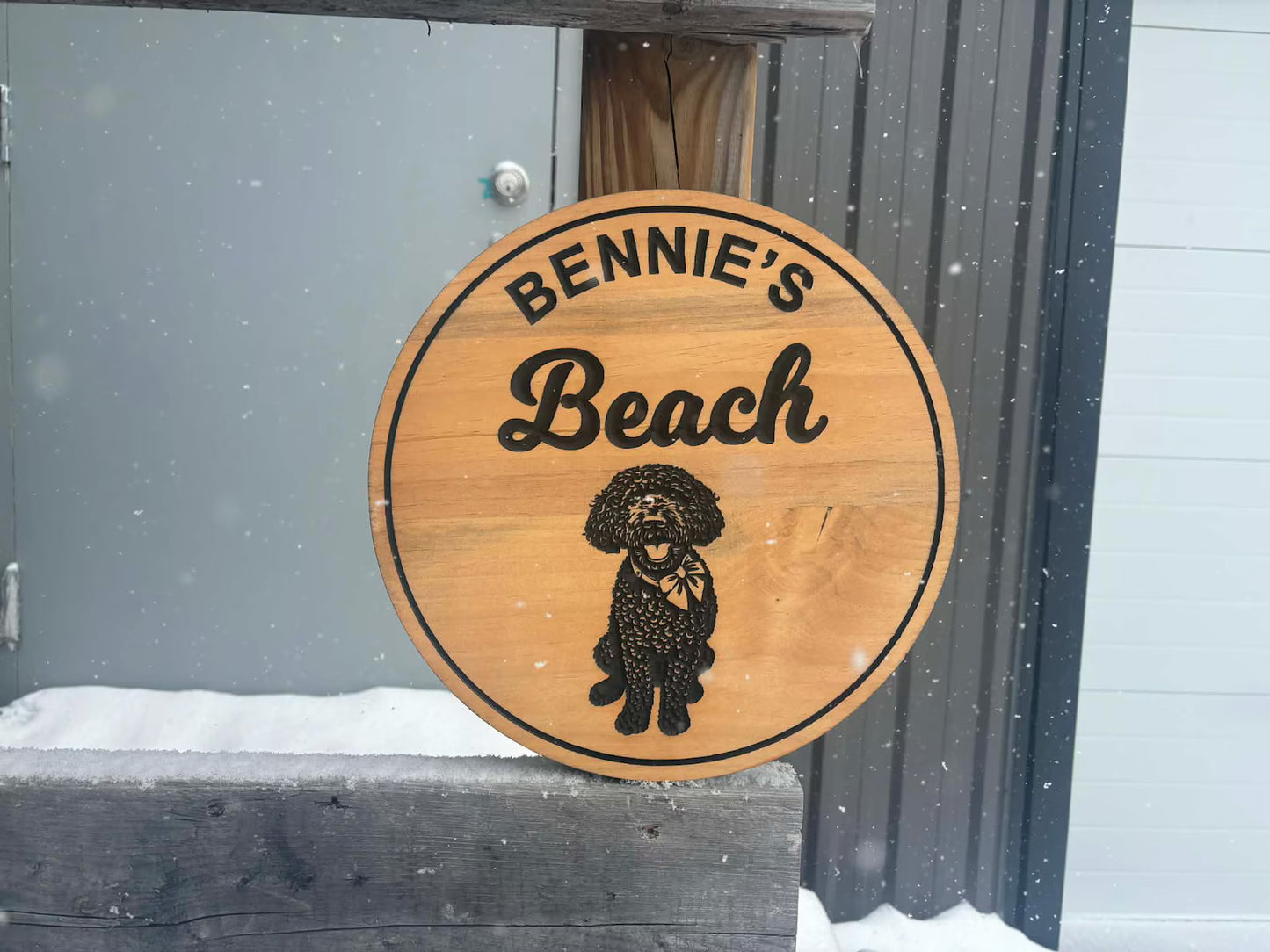 Dog Portrait Sign