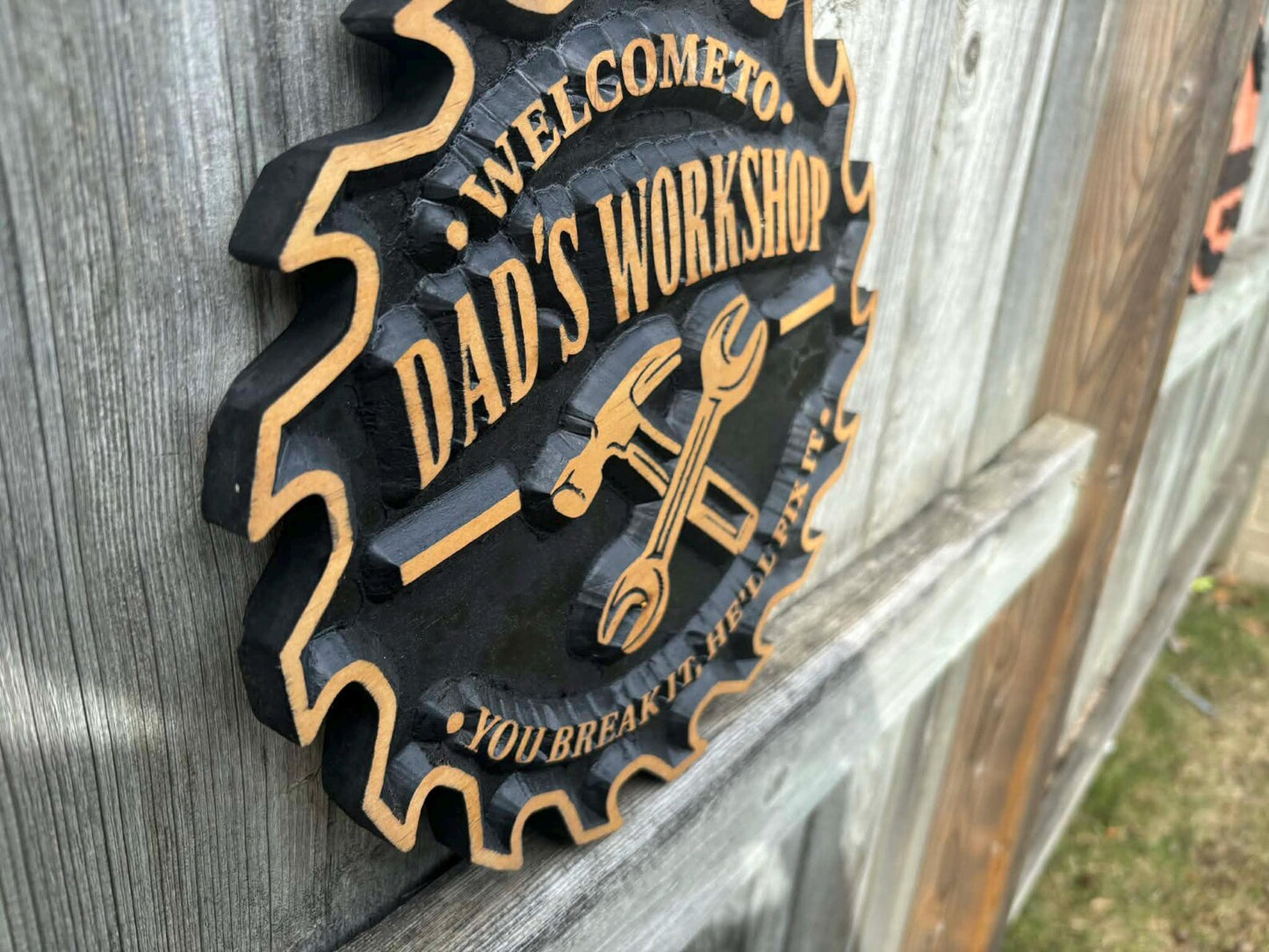 3D Workshop Sign