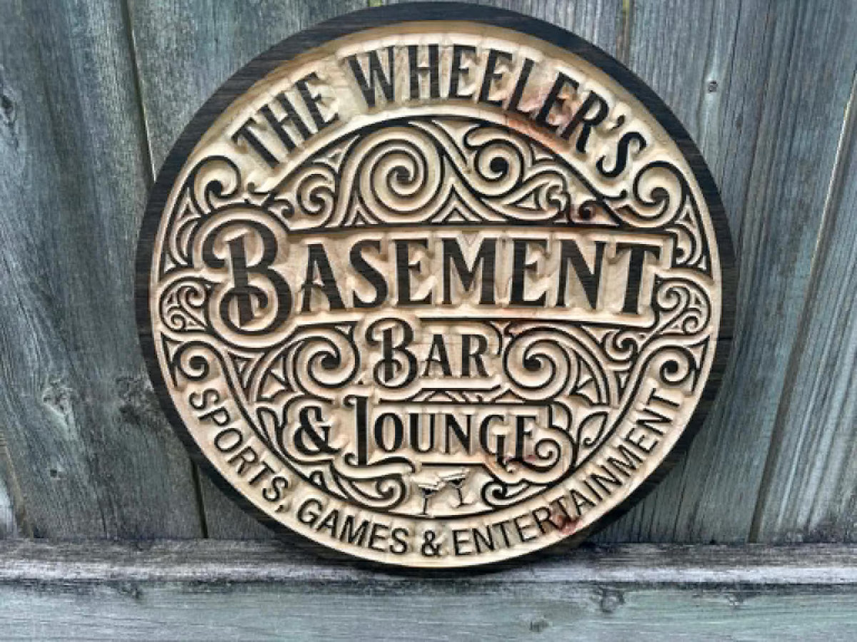 3D Basement Bar and Lounge