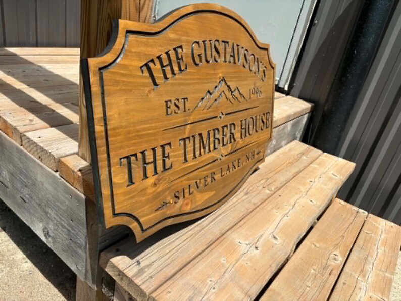 Mountain Cottage Sign