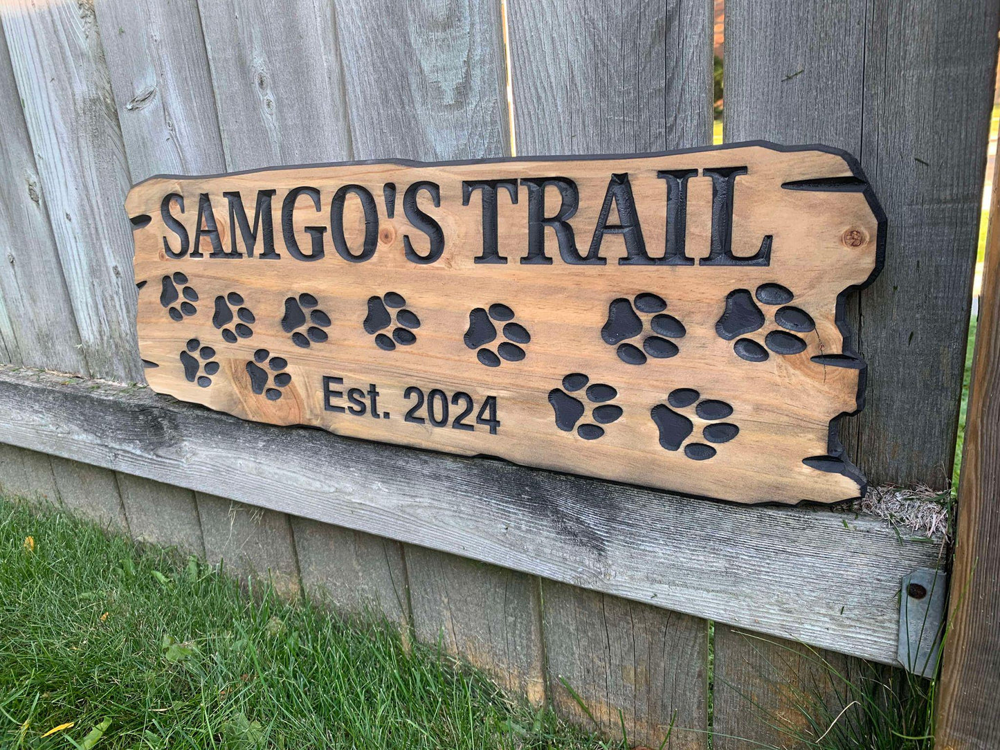 Custom Dog Trail Sign