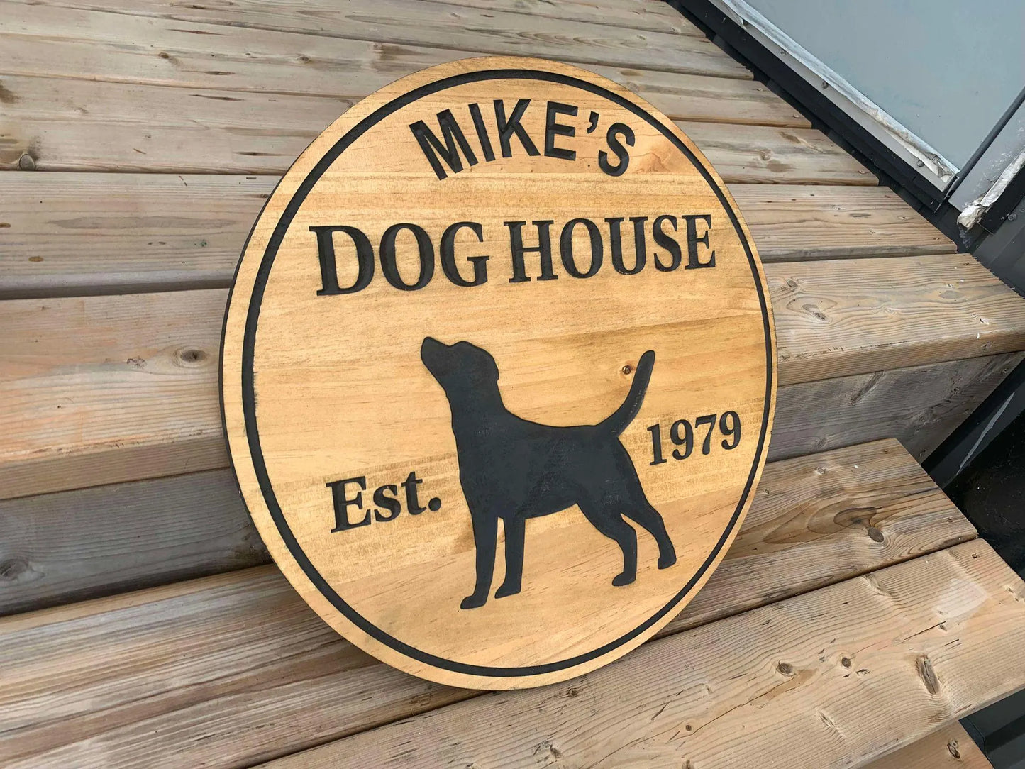Custom Dog House Sign