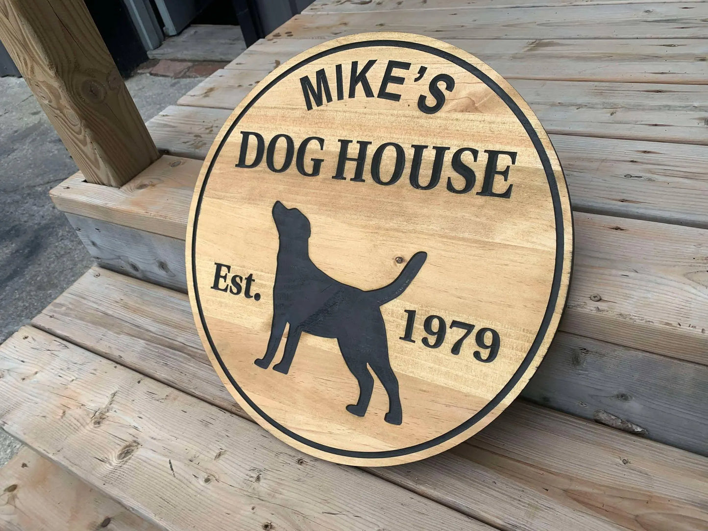 Custom Dog House Sign