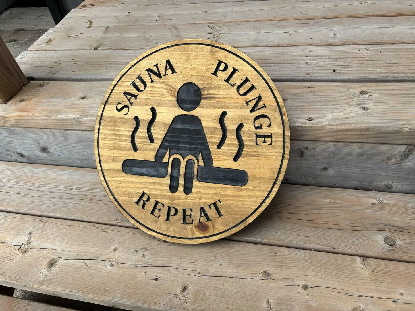Custom Sauna Sign