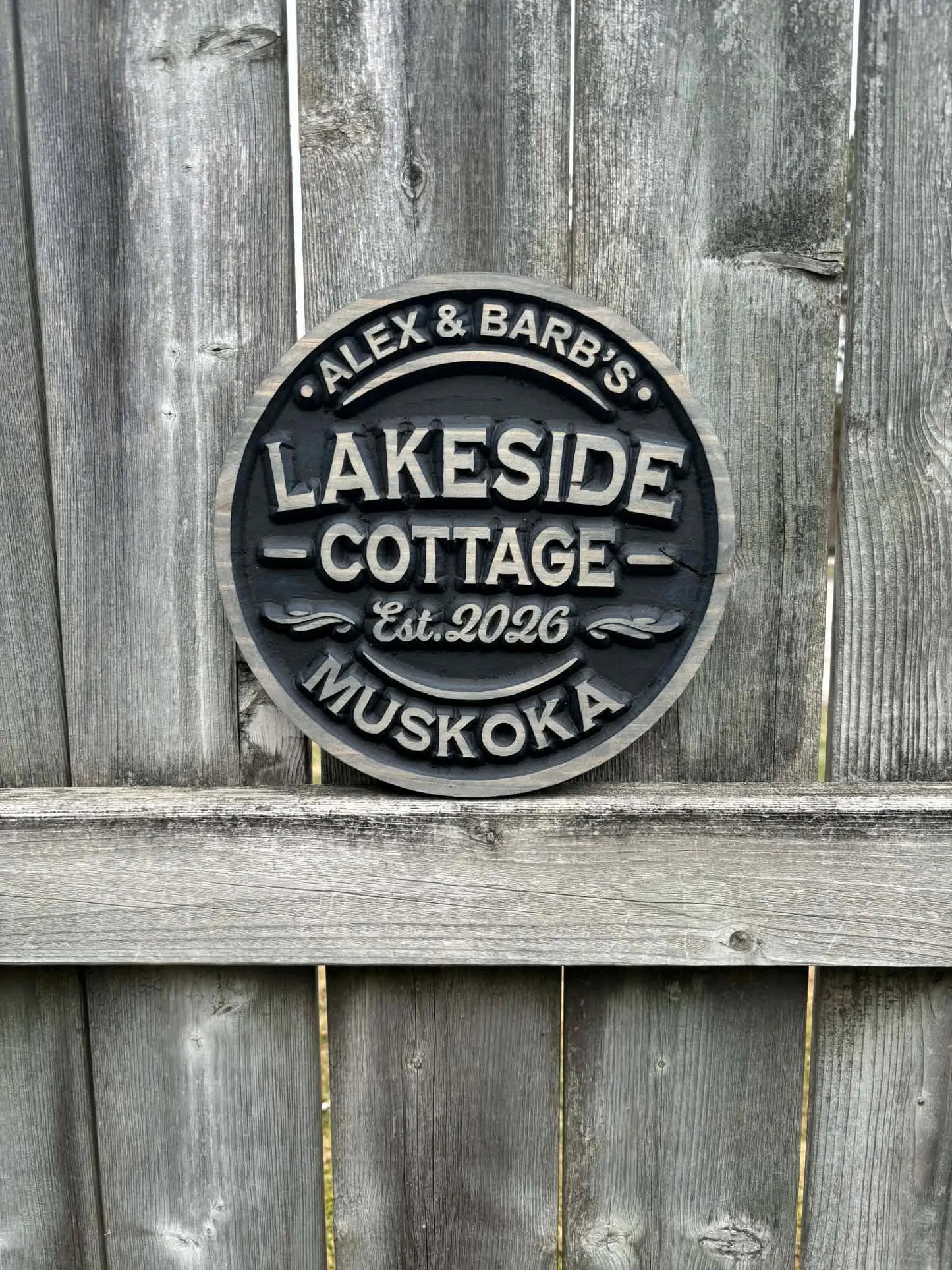 3D Cottage Sign