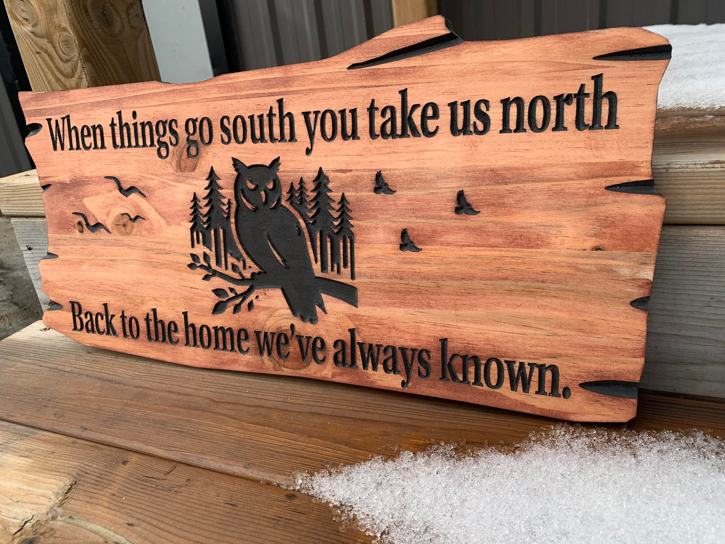 Rustic wood Sign | Personalized Wood Sign