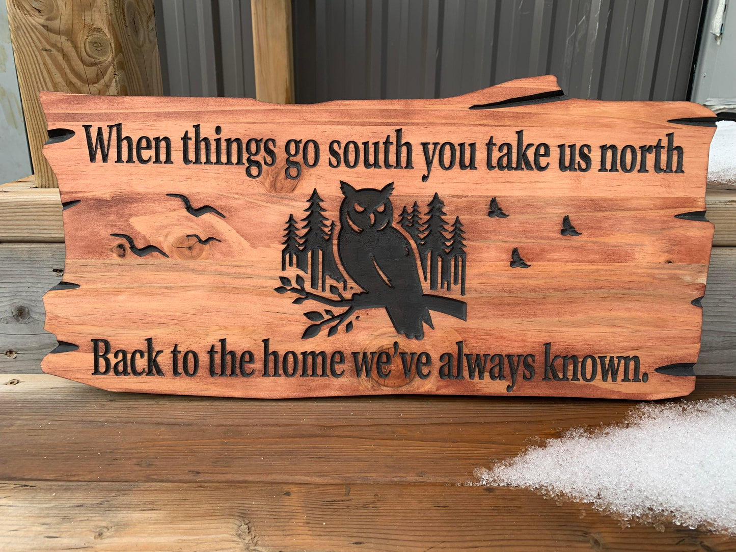 Rustic wood Sign | Personalized Wood Sign