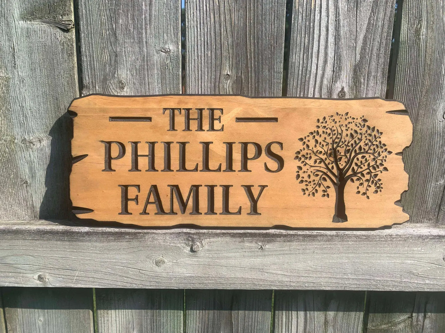 Family Name Sign, Last Name Wooden Sign