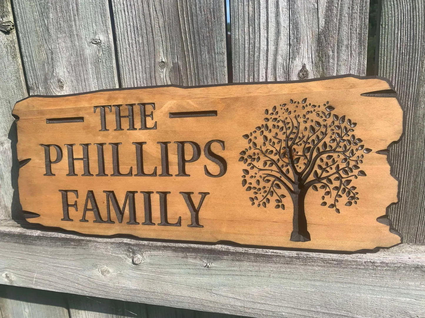 Family Name Sign, Last Name Wooden Sign