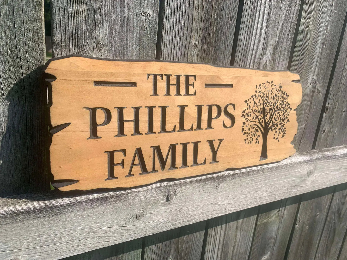 Family Name Sign, Last Name Wooden Sign